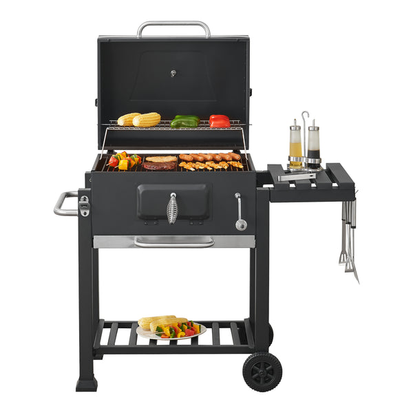 Arnad sort grillvogn [casa.pro].