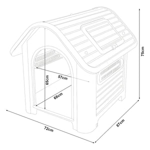 Bello hundekennel [en.casa]