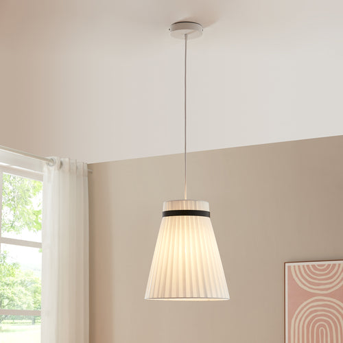 Hængelampe Broughton Hvid [lux.pro] - premiumXL