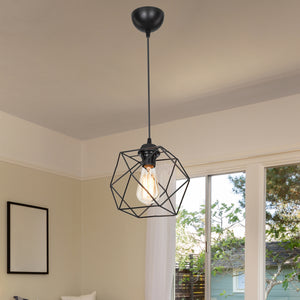 Pendellampe Brentwood E27 metal sort [lux.pro].