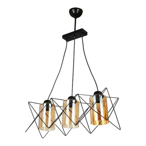 Morley pendel 2/3-lys sort [lux.pro].