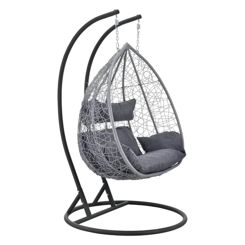 Capileira 2-personers hængestol i forskellige farver farver en.casa