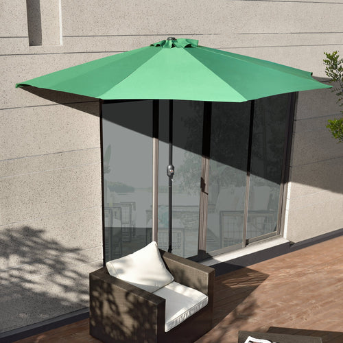 Halvparasol Eger Ø300 Halvrund i forskellige farver [casa.pro]