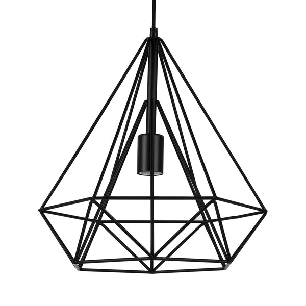 [lux.pro]® Stilig Hængelampe - Retro - Industrial look - 1 x E27 - max. 60W - metal - i forskellige farver