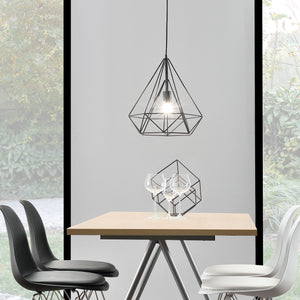 [lux.pro]® Stilig Hængelampe - Retro - Industrial look - 1 x E27 - max. 60W - metal - i forskellige farver