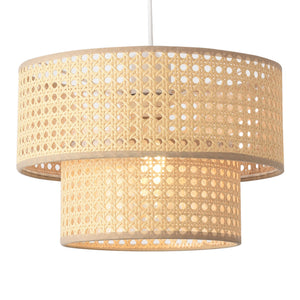 Pendellampe Ascot Rattanoptik [lux.pro]