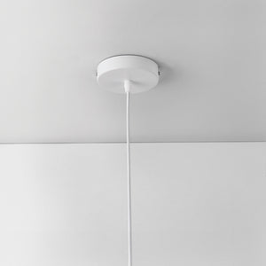  [lux.pro] ® Hængelampe Lopar-Ø40cm-tekstil-metal-E27-max.60W-230V, 50Hz-i forskellige farver og størrelser 
