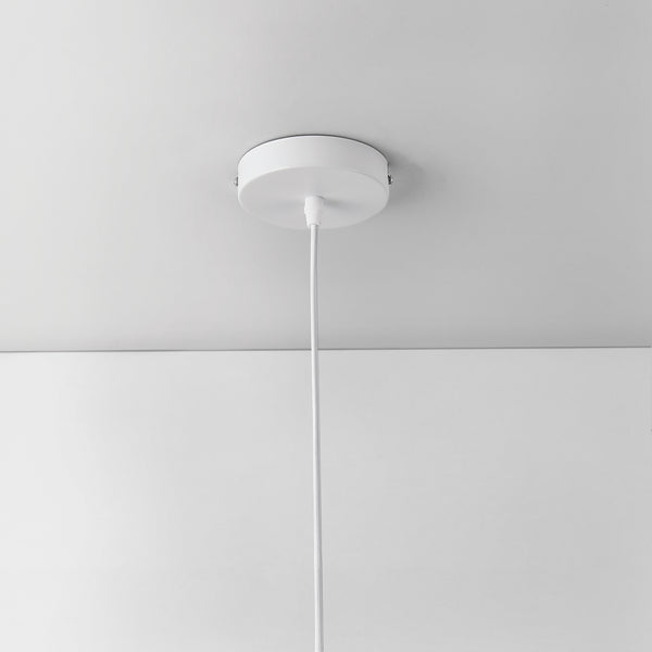  [lux.pro] ® Hængelampe Lopar-Ø40cm-tekstil-metal-E27-max.60W-230V, 50Hz-i forskellige farver og størrelser 