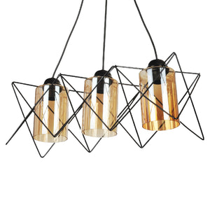 Morley pendel 2/3-lys sort [lux.pro].