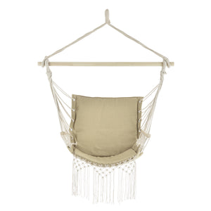 [casa.pro] Hængekøje stol-120x100x65cm-max.150 kg-med armlæn-siddeplads: 50x45cm-vælg model 