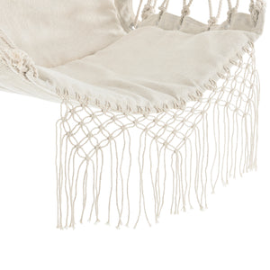 [casa.pro] Hængekøje stol-120x100x65cm-max.150 kg-med armlæn-siddeplads: 50x45cm-vælg model 