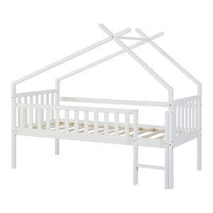 Husseng Sotkamo 90x200cm med faldsikring [en.casa]