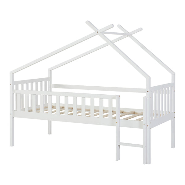 Husseng Sotkamo 90x200cm med faldsikring [en.casa]