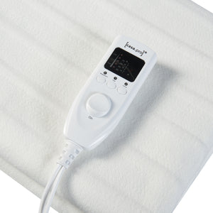 [casa.pro]® Elektrisk varmetæppe - 230V - 50Hz - Hvid - forskellige størelser