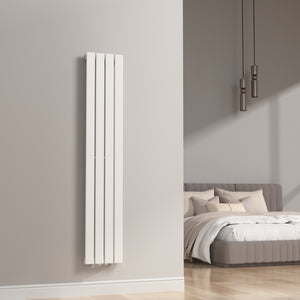 Designerradiator Nore Hvid 160x30cm Enkeltlag 540W [neu.haus].
