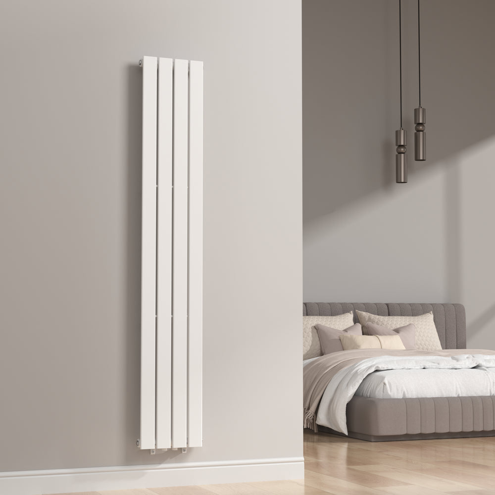 Designerradiator Nore Hvid 180x30cm Enkeltlag 598W [neu.haus]