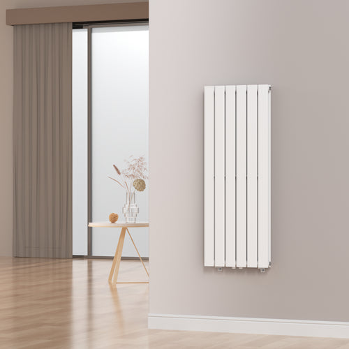 Designerradiator Nore Hvid 120x45cm dobbeltlag 1140W [neu.haus].