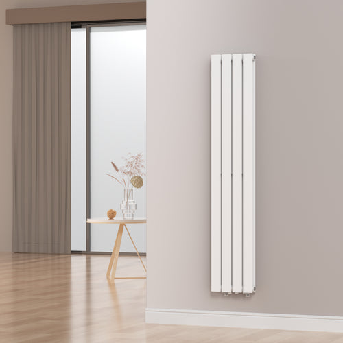 Designerradiator Nore White 160x30cm dobbeltlag 1006W [neu.haus].