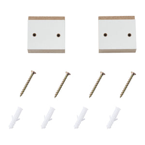 [en.casa]® Elementbeskyttelse - MDF - Hvid - i forskellige størrelser
