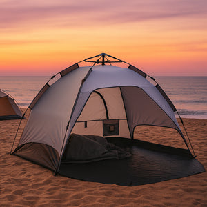 Strandtelt Mullsjö Pop Up-strandtelt 215x135x140cm [pro.tec]