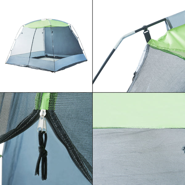 Netpavillon Beekdaelen 305x305x213 cm i forskellige farver. [pro.tec]