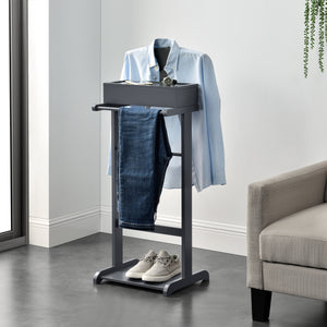 [en.casa]® Stumtjener - 43,5x34,5x110 cm - fyrretræ - i forskellige farver