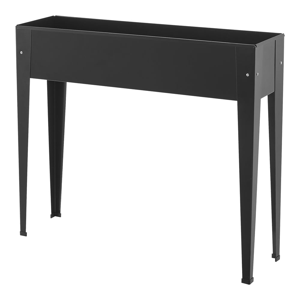Højbede Lelystad 98x25x82cm stål antracit [en.casa] - premiumXL