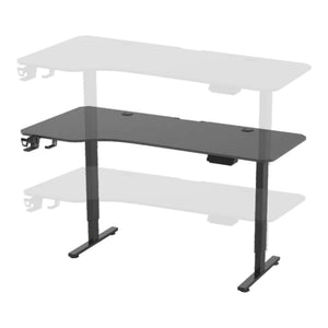 Højdejusterbart bord Oxnard electric 160x75 cm i forskellige farver farver [pro.tec]
