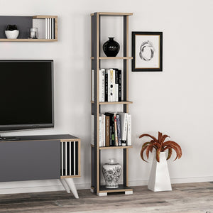 Aalestrup reol med 4 niveauer 153 x 34 x 26 cm i forskellige farver. farver [en.casa]