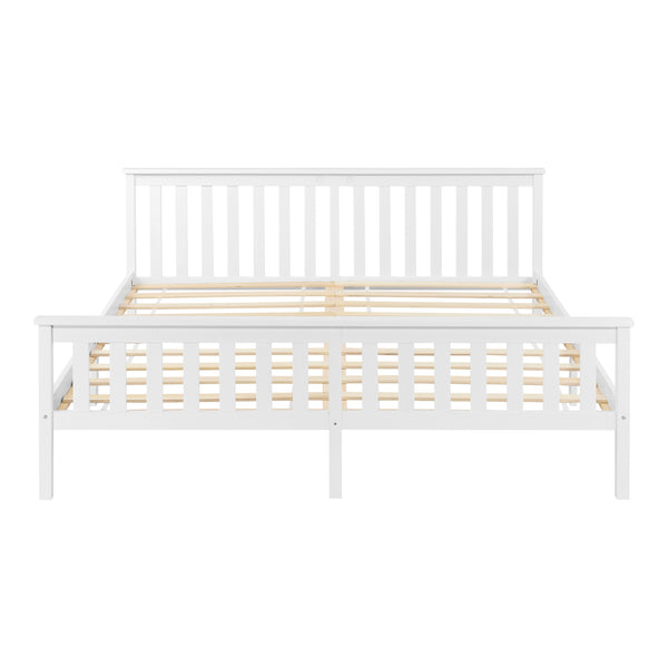 Brada træseng med højt hovedgærde i forskellige farver og størrelser Farver og størrelser en.casa