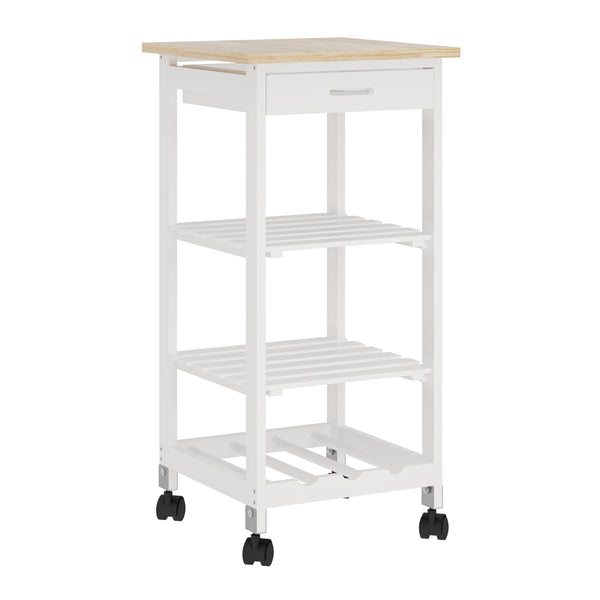 Serveringsvogn Biel 76x37x37 cm [en.casa]