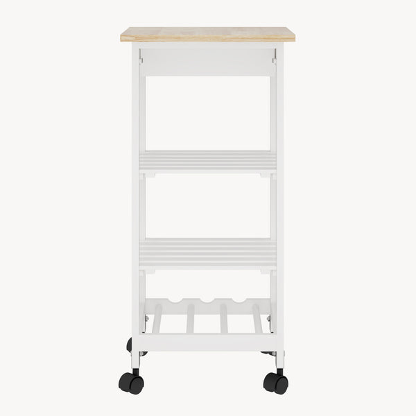Serveringsvogn Biel 76x37x37 cm [en.casa]