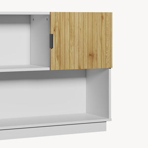 Bogreol Verhundar 102x120x30 cm [en.casa]