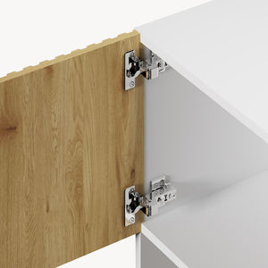 Bogreol Verhundar 102x120x30 cm [en.casa]