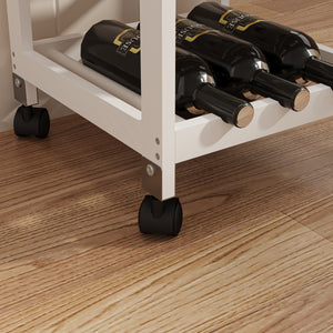 Serveringsvogn Biel 76x37x37 cm [en.casa]
