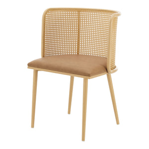 Spisestuestol Flen sæt af 2 i forskellige farver farver [en.casa]