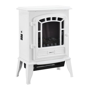 [casa.pro]® Elektrisk pejs - Elkamin - Elektrisk Vægpejs - 39x24x56,5cm - i forskellige farver