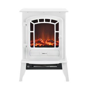 [casa.pro]® Elektrisk pejs - Elkamin - Elektrisk Vægpejs - 39x24x56,5cm - i forskellige farver