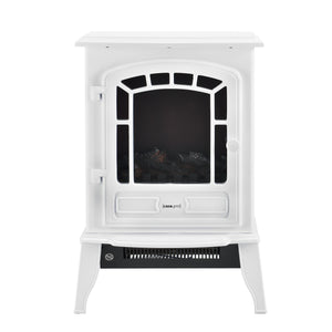 [casa.pro]® Elektrisk pejs - Elkamin - Elektrisk Vægpejs - 39x24x56,5cm - i forskellige farver