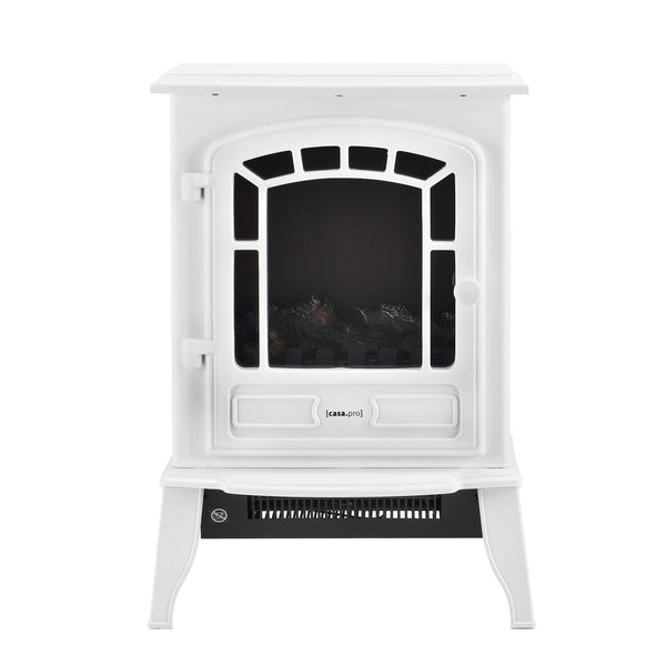 [casa.pro]® Elektrisk pejs - Elkamin - Elektrisk Vægpejs - 39x24x56,5cm - i forskellige farver