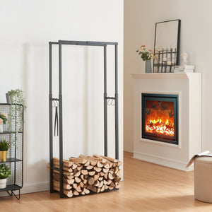 Brændestativ Kasan med justerbar størrelse [en.casa] - premiumXL