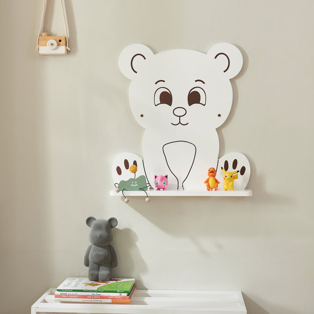 Børn - Vægreol Korsør Hvid [en.casa] - premiumXL