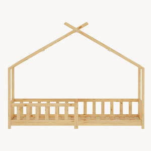 Husseng Rila i Montessori-stil med faldsikring 90x200 cm [en.casa]