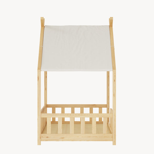 Husseng Rila i Montessori-stil med faldsikring 90x200 cm [en.casa]