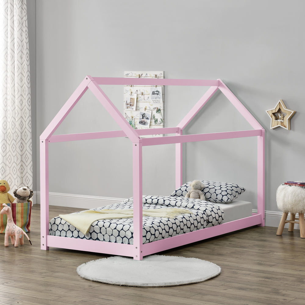 Børneseng Netstal 90x200 cm i forskellige størrelser [en.casa] - premiumXL