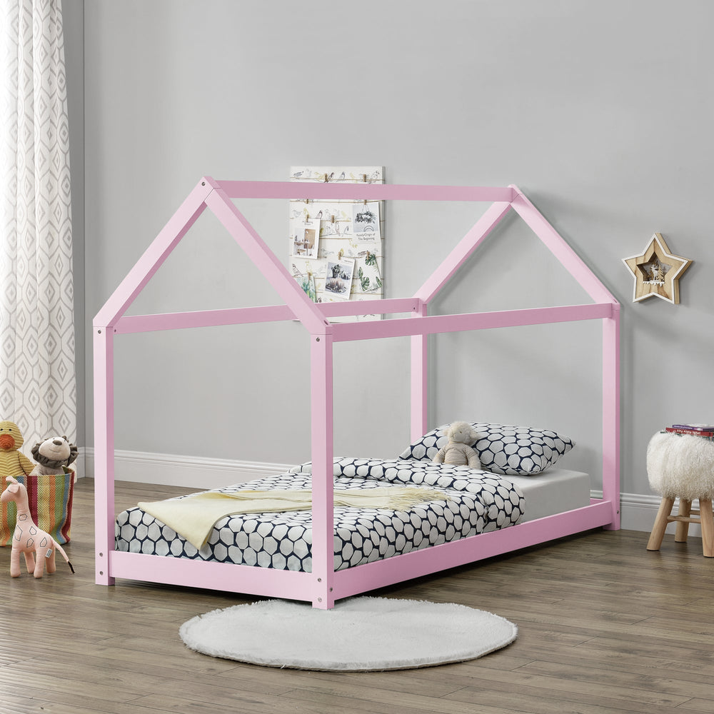 Børneseng Netstal 90x200 cm i forskellige størrelser [en.casa] - premiumXL