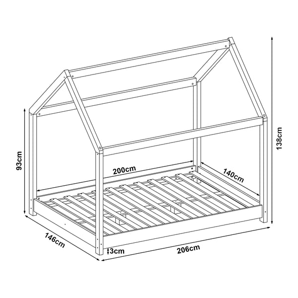 Cot Cerro i forskellige farver og størrelser Farver og størrelser [en.casa]