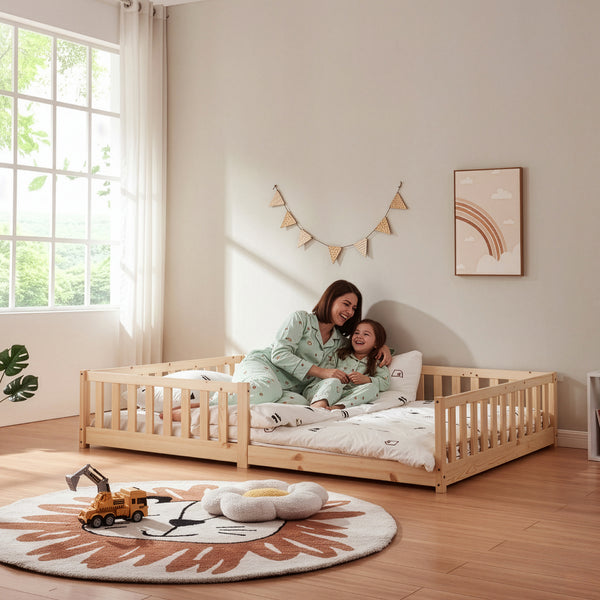 Tanna barneseng med madras [en.casa]
