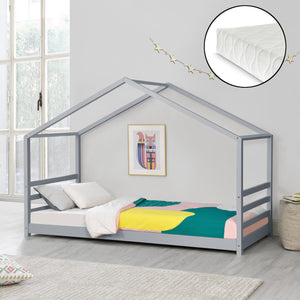 Børneseng Vardø med koldskumsmadras i forskellige størrelser og farver. størrelser og farver [en.casa]