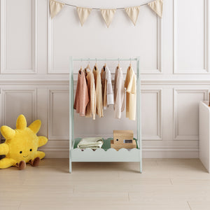 Børnegarderobe Vestnes 99x66x38 cm [en.casa]